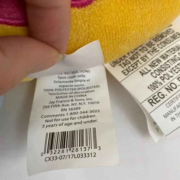 Shopkins D’Lish Pink Sprinkled Sprinkle Donut Plush - Picture 4 of 8